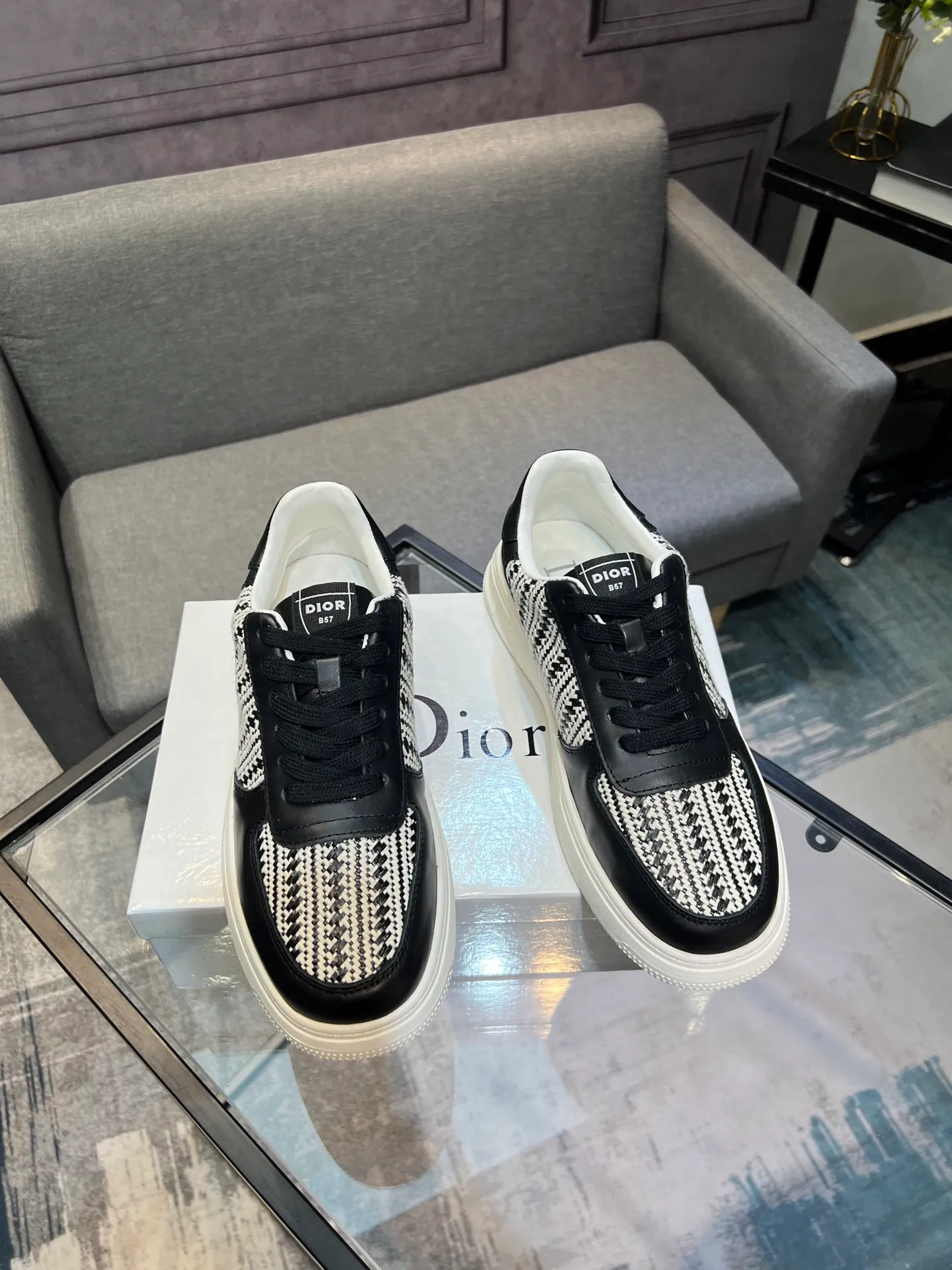 Men's Men's Shoes 💰400 [Dior] Spring and Autumn New Style 🙈Original Reissue! Reproduced from the original 💯, the workmanship is top-notch, 💪💪💪 cowhide leather upper ➕ genuine leather feet, 👻 suitable for all kinds of travel! Number of yards 38-44